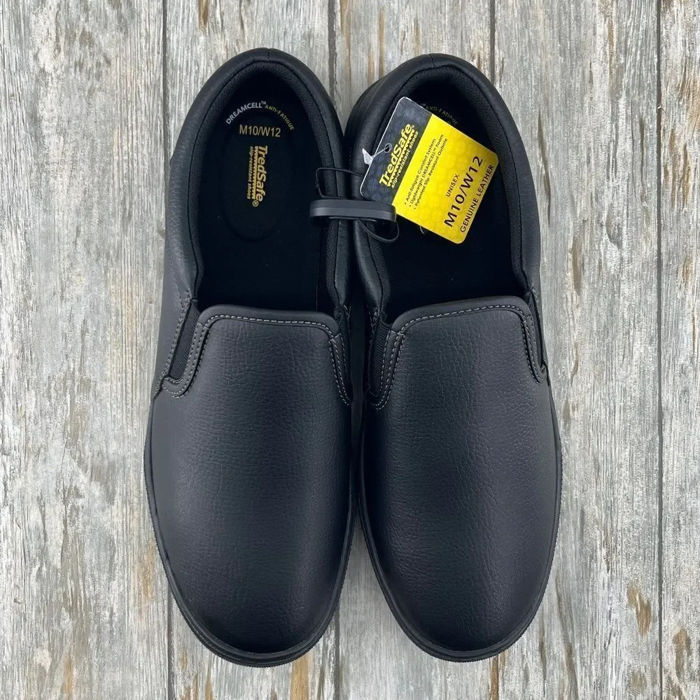 Tredsafe Unisex Ric 2.0 Slip Resistant Slip-On Work Shoes Size 10